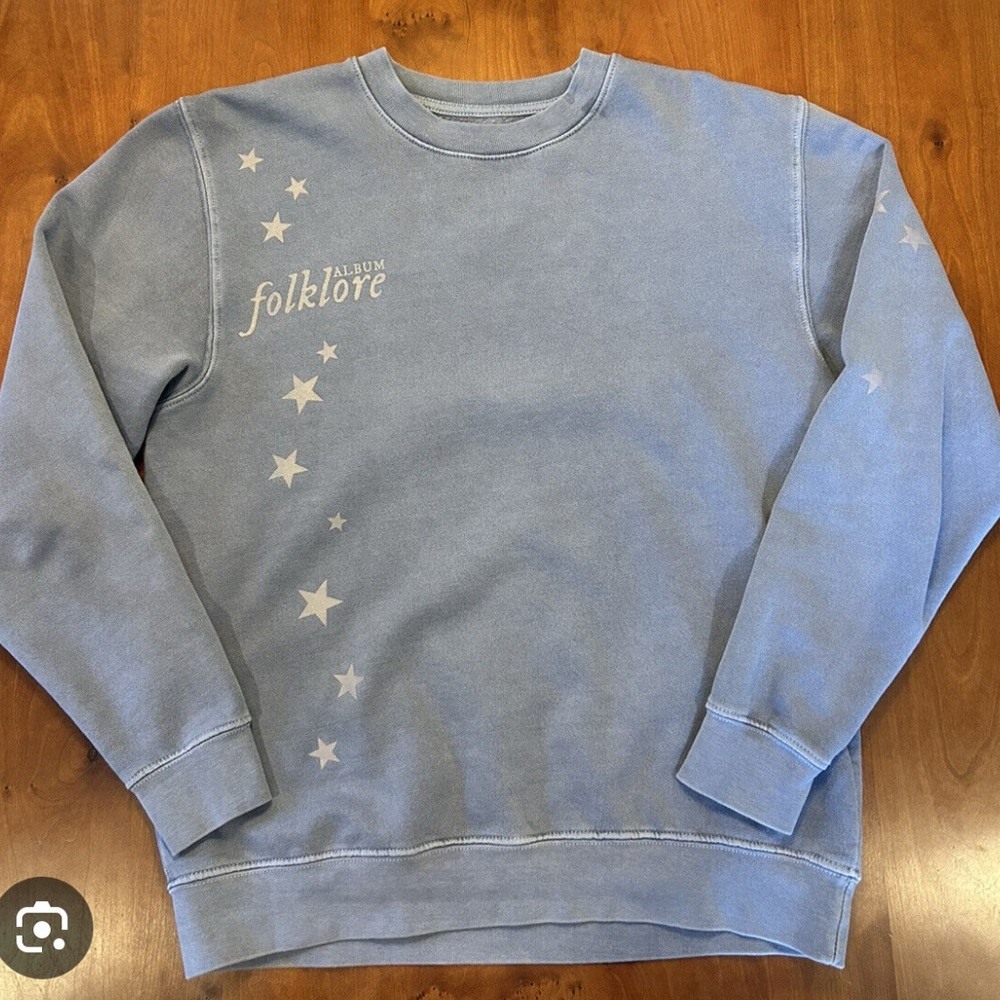 Blue Taylor Swift Folklore Sweater